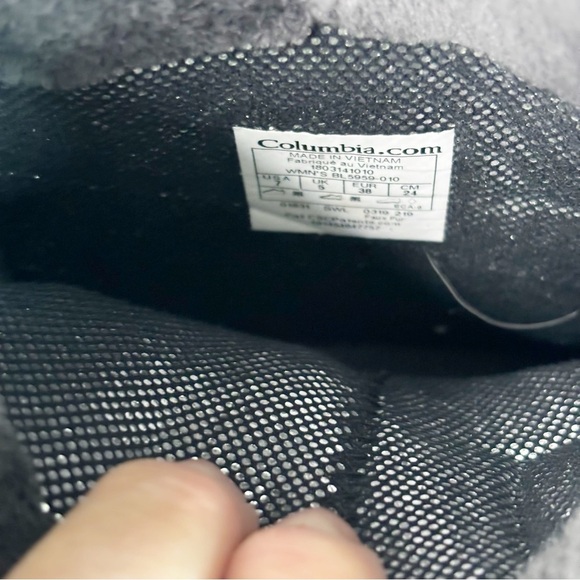 Columbia Women's Minx Slip Iii Mid Calf Boot! Black 7 - Picture 8 of 8